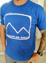 Load image into Gallery viewer, SUMMITS AND SWELLS Sketch Mountain Tee
